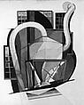 Machinery, Charles Demuth (American, Lancaster, Pennsylvania 1883–1935 Lancaster, Pennsylvania), Opaque watercolor and graphite on board (Beaver Board)
